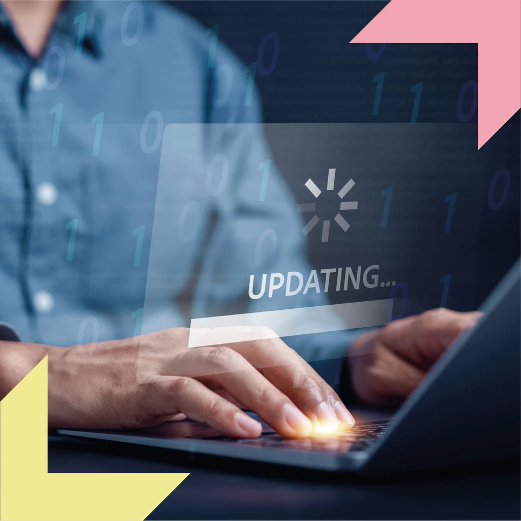 System update banner mobile
