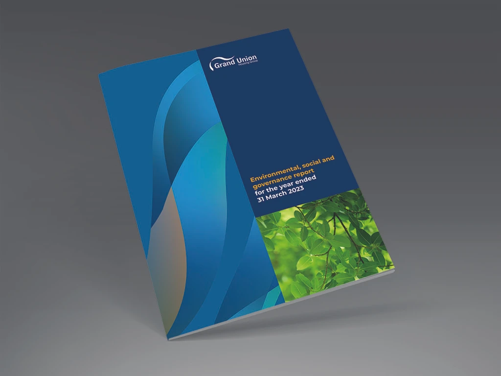 Cover of Grand Union's 2022/23 ESG report