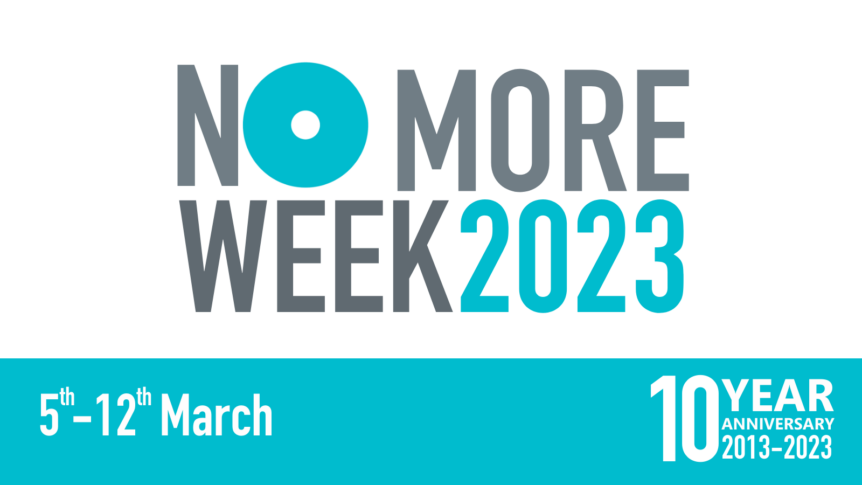 Logo for No More Week 2023
