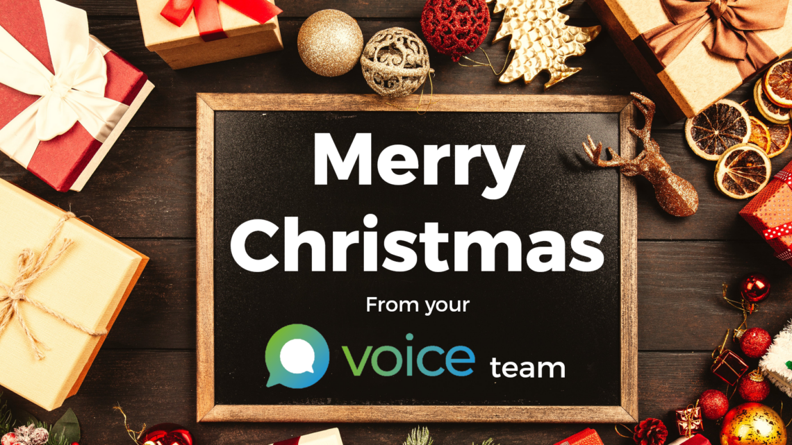 Merry Christmas from your Voice Team
