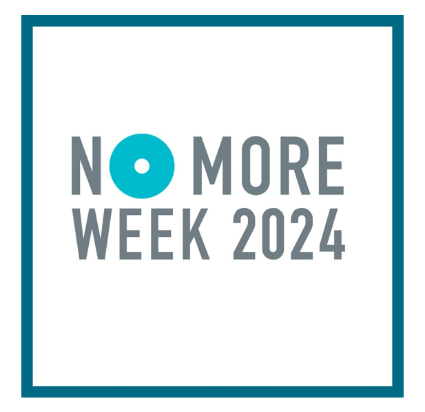 Logo for No More Week, a campaign to raise awareness of domestic abuse